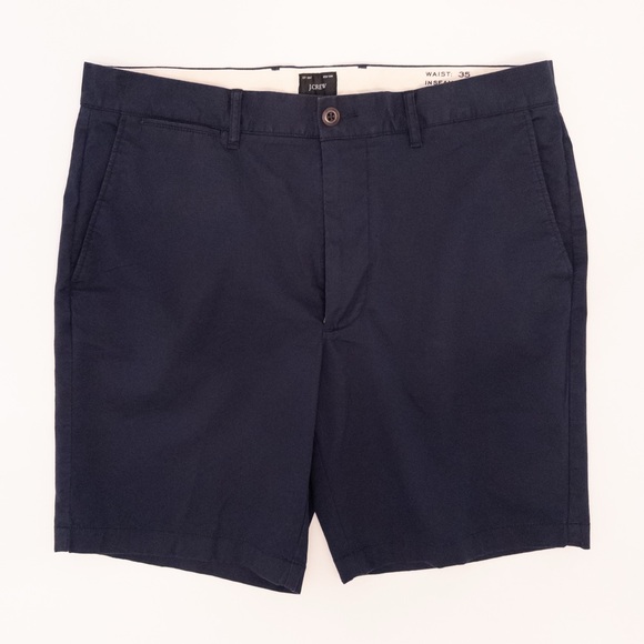 J. Crew Other - J. Crew Navy Blue Flat Front Stretch Chino Short